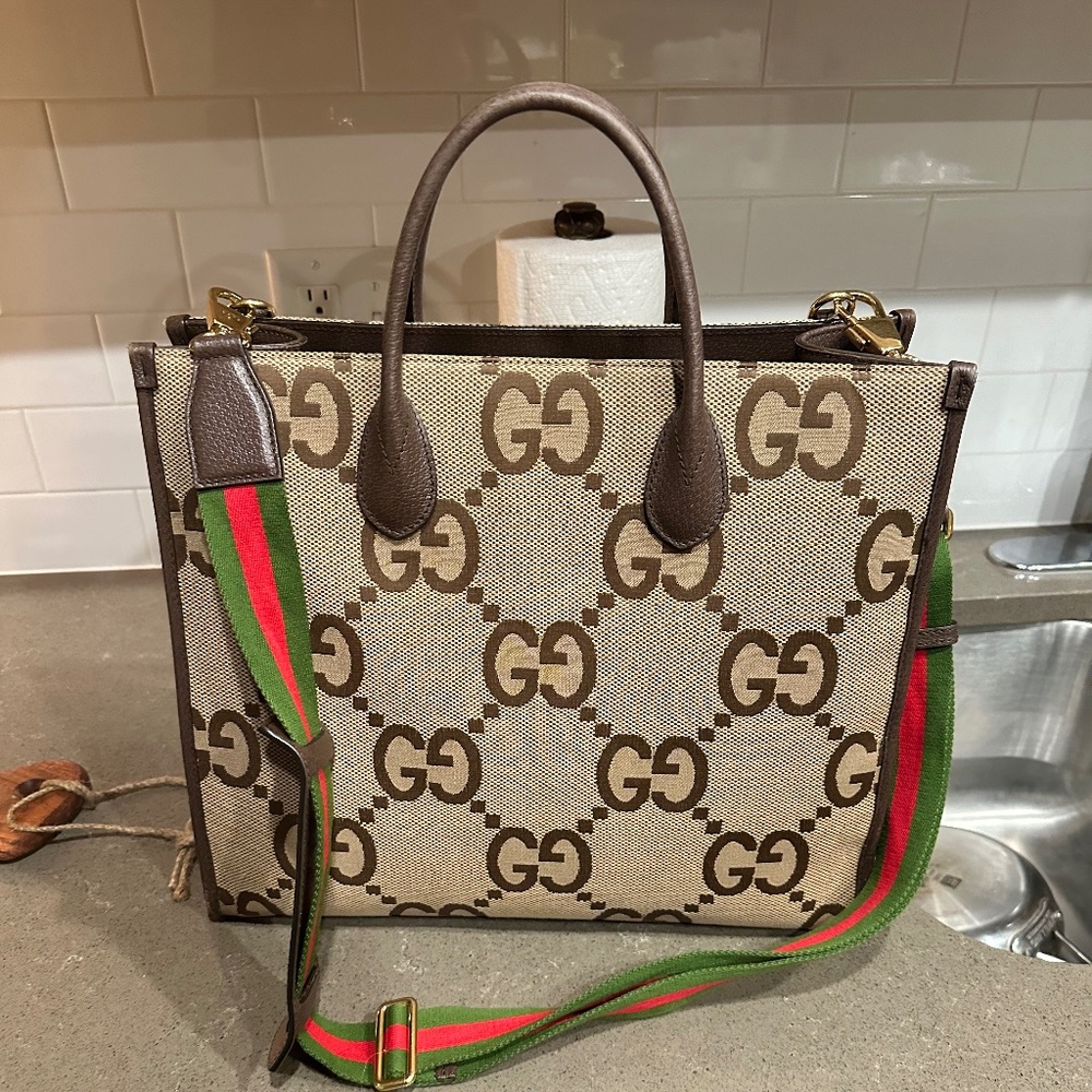Gucci Jumbo GG Tote